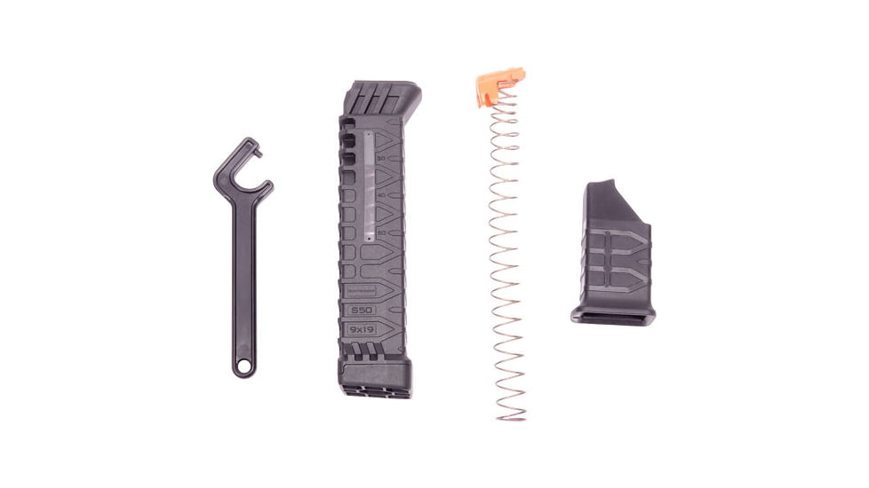 American Tactical Imports Ati Magazine For Glock 17/19 9mm Schmeisser S50 50rd Black