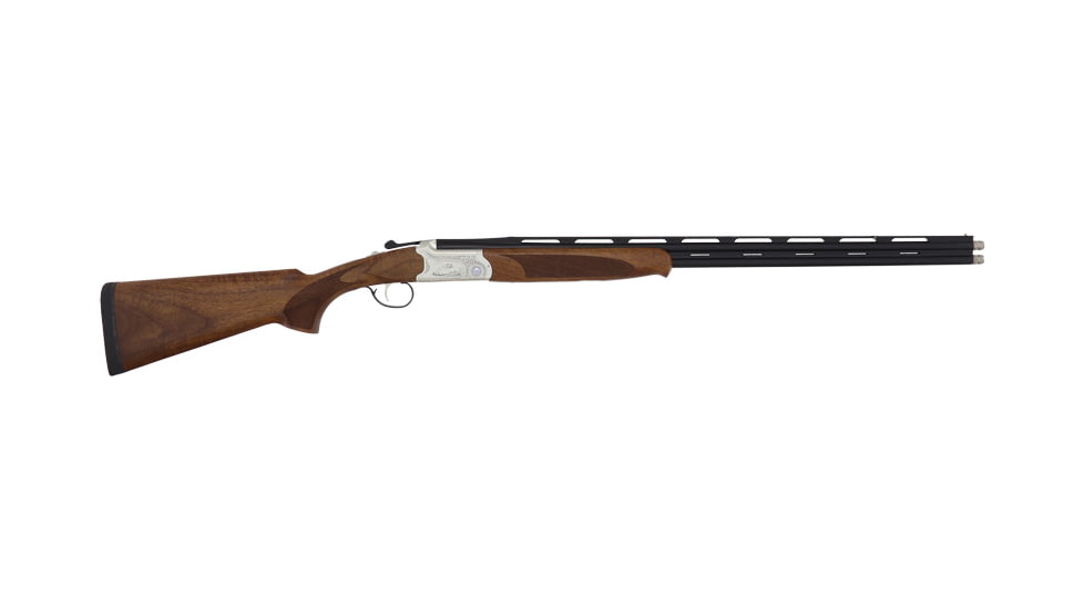 American Tactical Imports Cavalry Sporting 3in Field Over/Under Shotgun, .410 Bore, 28in BBL, Walnut Stock, Brass Bead Front Sight, Blued, ATIGKOF410SPE28