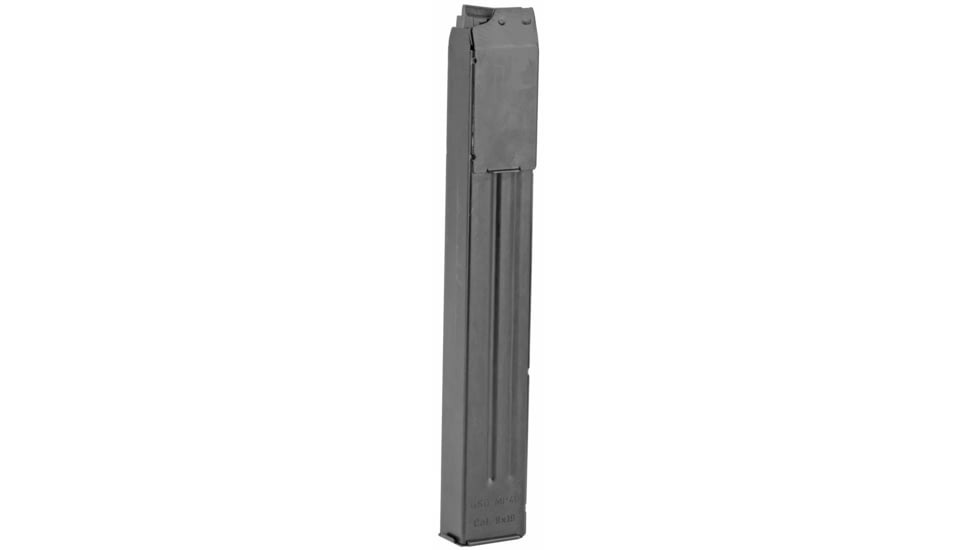 American Tactical Imports GSG GSGGERMMP40925 OEM Blued Detachable 25rd 9mm Luger for GSG MP40, Steel, GSGGERMMP40925-25RD