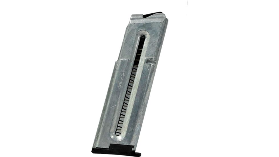German Sport Gun Magazine, GSG 1911, .22 LR, 10-Round, Blued Finish, Silver, GERMM1911