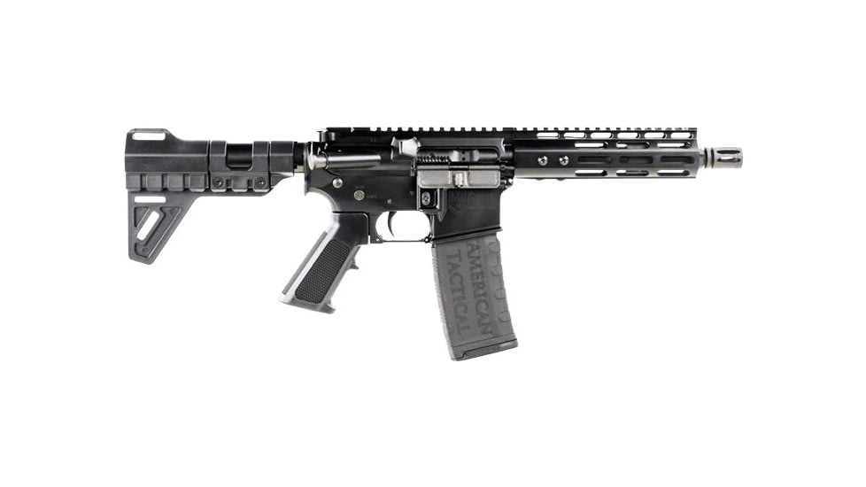 American Tactical Imports Milsport Semi Auto Pistol, 300 Aac Blackout, 8.5 in Barrel