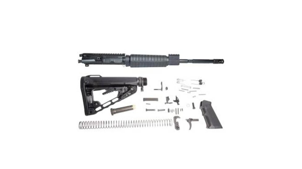 American Tactical Imports Omni Hybrid MAXX Polymer Upper Receiver 16in. 5.56/.223 Kit, CA Complient, 6 Position Stock, Lower Parts Kit, No Trigger Guard, ATIRKTH01CA