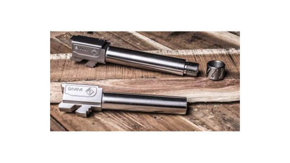 American Tactical Imports Replacement Barrel For Glock 17, 1-10 Right Hand Twist,Threaded w/ 1/2X28 Thread Protector, ATIBG17T