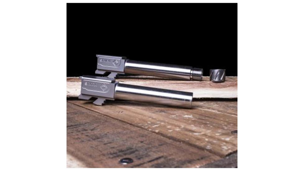 American Tactical Imports Replacement Barrel For Glock 19, 1-10 Right Hand Twist, Threaded w/ 1/2X28 Thread Protector, ATIBG19T