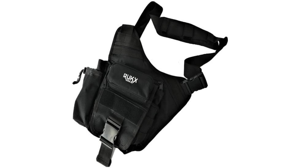 American Tactical Imports RUKX Gear Single Strap Sling Bag, Black, ATICTSBB