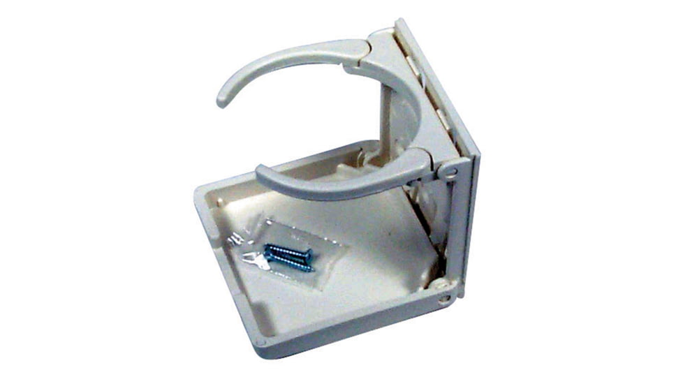 American Technology Collapsible And Adjustable Drink Holder, White, CH00100-WHT-1