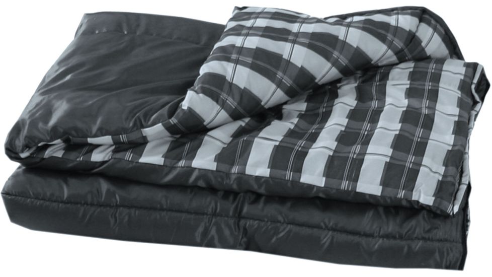 American Trails 6 Piece Queen Airbed Bedding Set, Black/Gray, NA AT-ASP3380