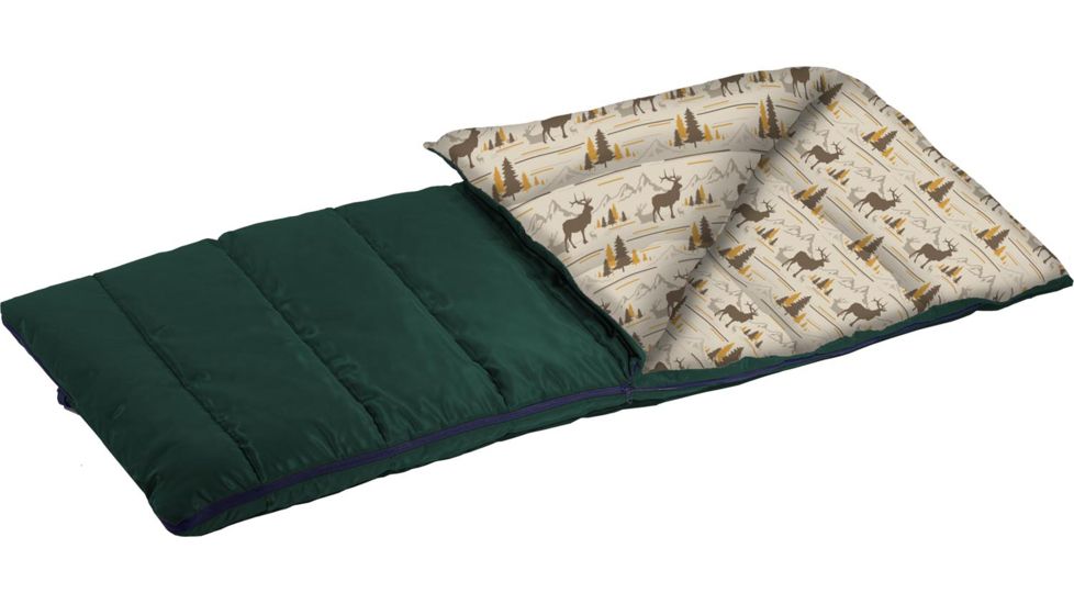 American Trails Niagra 5 HD Sleeping Bag, Dark Green, 39x80 3CL2501Z