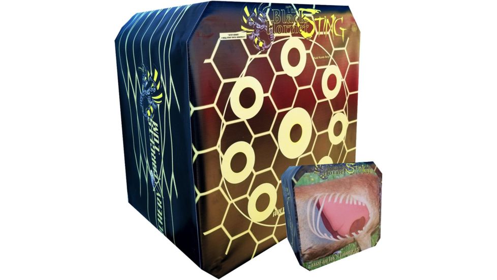 American Whitetail Targets Hornet Sting Compact Camp Target, Black 85833