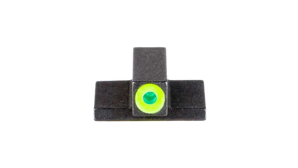 AMERIGLO Tritium Front Sight for Smith &amp; Wesson Bodyguard 2.0, Green Tritium LumiGreen Outline Front, Black, SWBG-212-188-G