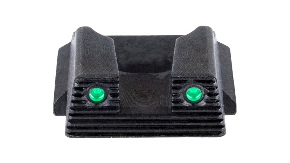 AmeriGlo Rear Tritium Square-Notch Pistol Night Sight, Smith &amp; Wesson Bodyguard 2.0, Black, SWBG-875R