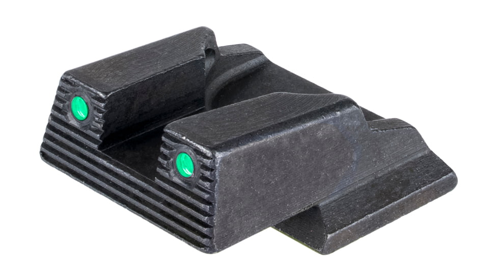 AmeriGlo Rear Tritium Square-Notch Pistol Night Sight, Smith &amp; Wesson Bodyguard 2.0, Black, SWBG-875R