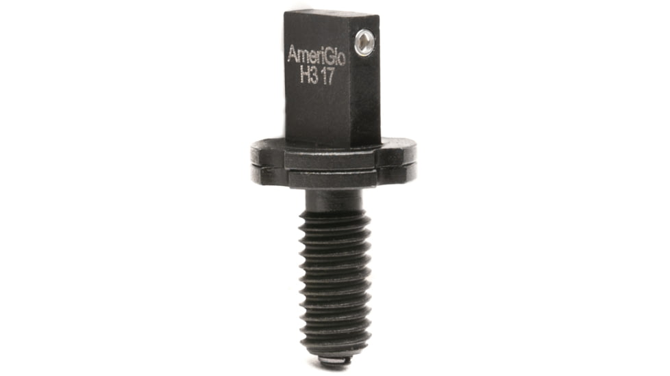 USED AmeriGlo AR-15 Tritium Front Rifle Sight most A2 front posts.090&quot; width, green tritium lamp dot, AR-101, EDEMO1