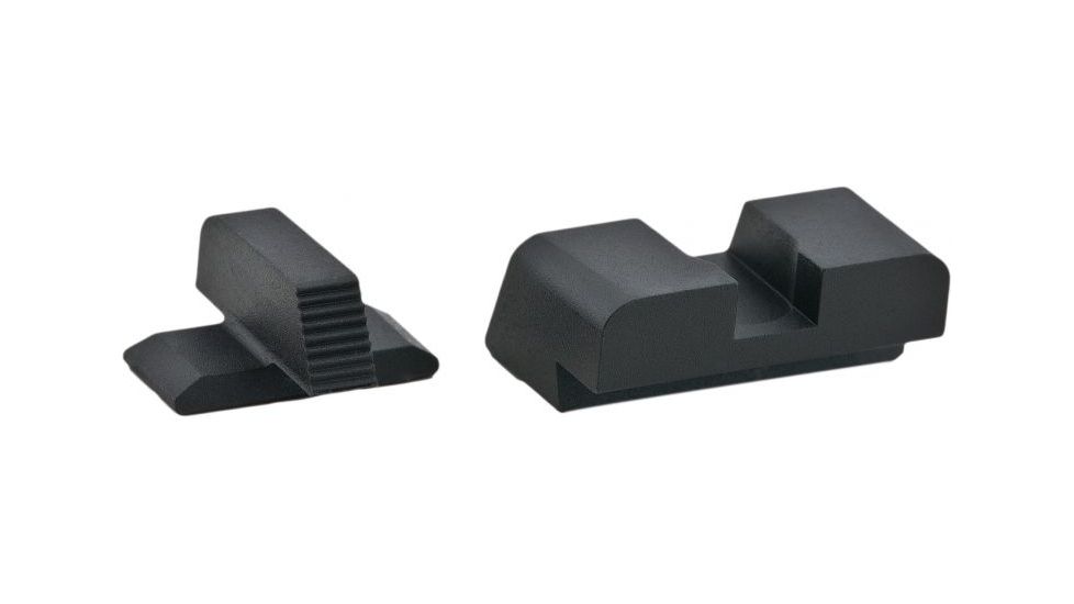 AmeriGlo Black Rear Sig Black Rear .450in. Height, .150in. wide notch SG-450R