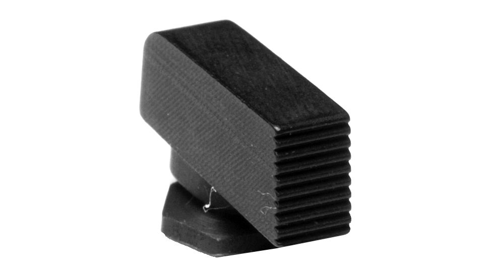 AmeriGlo Black Serrated Front Sight All Fits Glock Models .165in. Tall, .125in. wide GL-136