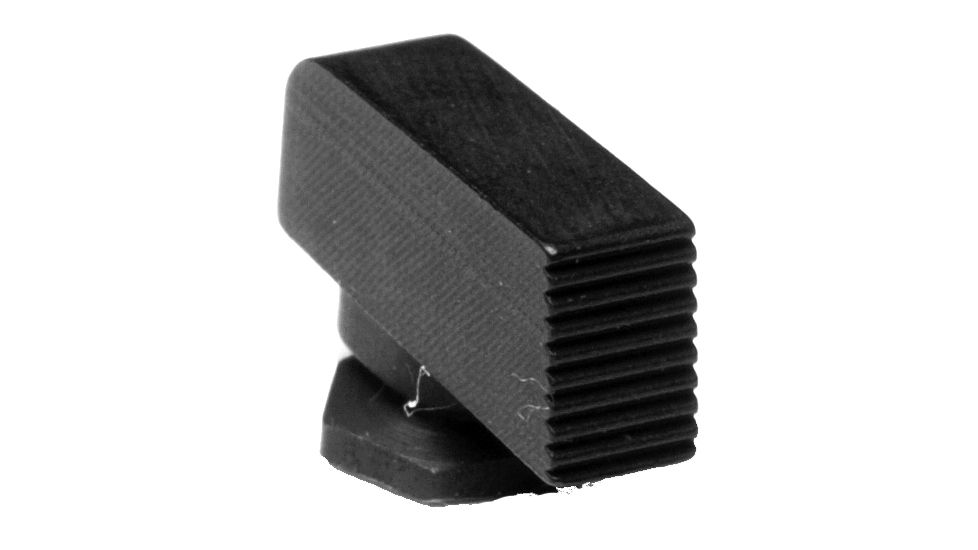 AmeriGlo Black Serrated Front Sight All Fits Glock Models .165in. Tall, .125in. Wide GL-137