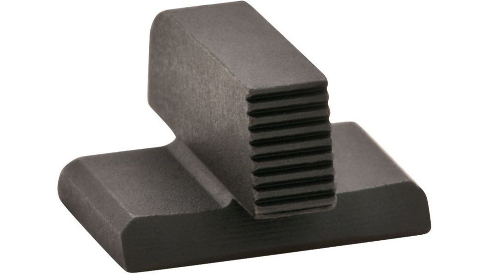 AmeriGlo Black Serrated Front Sight Sig #8 Height, .115in. wide, Black Serrated SCF-115