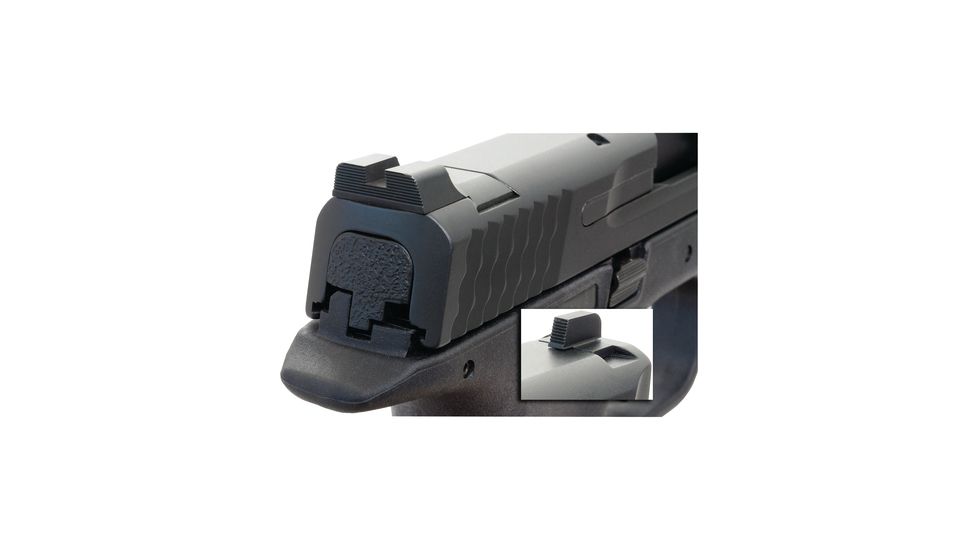 Ameriglo Black Sights - Complete Set - Thin Serrated Front / Black Rear - All S&amp;W M&amp;P Models SW-102