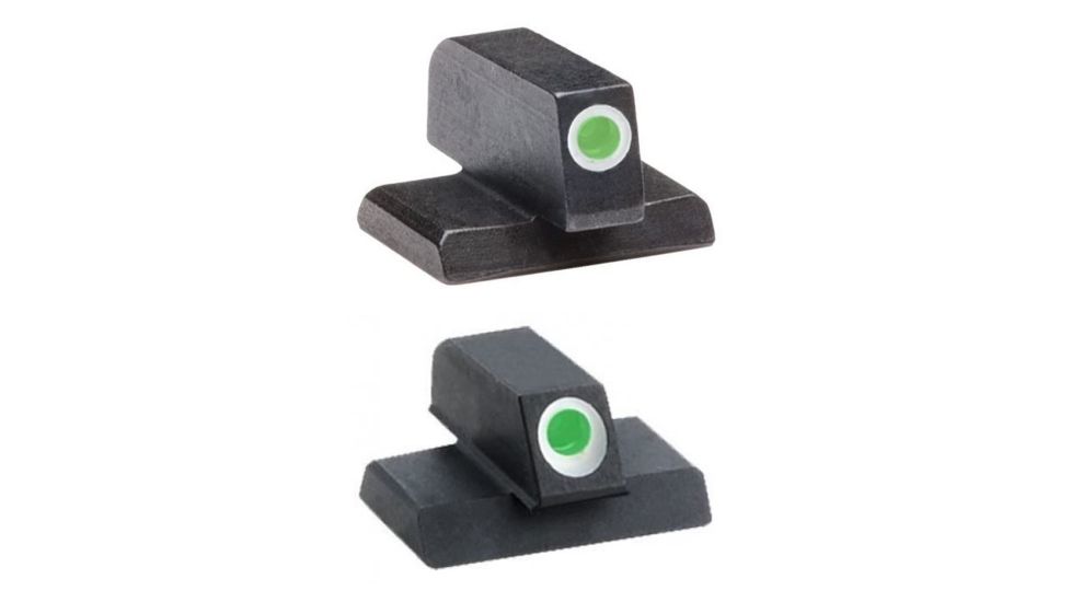 Ameriglo FNH Front Night Sights, Green, Green/Green
