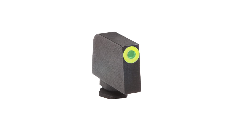 AmeriGlo Glock Pro-Glo Tritium Front Pistol Sights, Front Only-Green Tritium Lamp, LumiGreen Outline FRONT .315" H .125" W, GL-212-315-GR-C