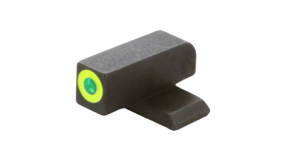 AmeriGlo Front Only-Green Tritium, LumiGreen Outline Front .220in H .140in W, SA-212-220-GR