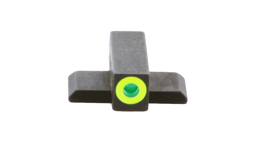 AmeriGlo Front Only-Green Tritium, LumiGreen Outline Front .220in H .140in W, SA-212-220-GR