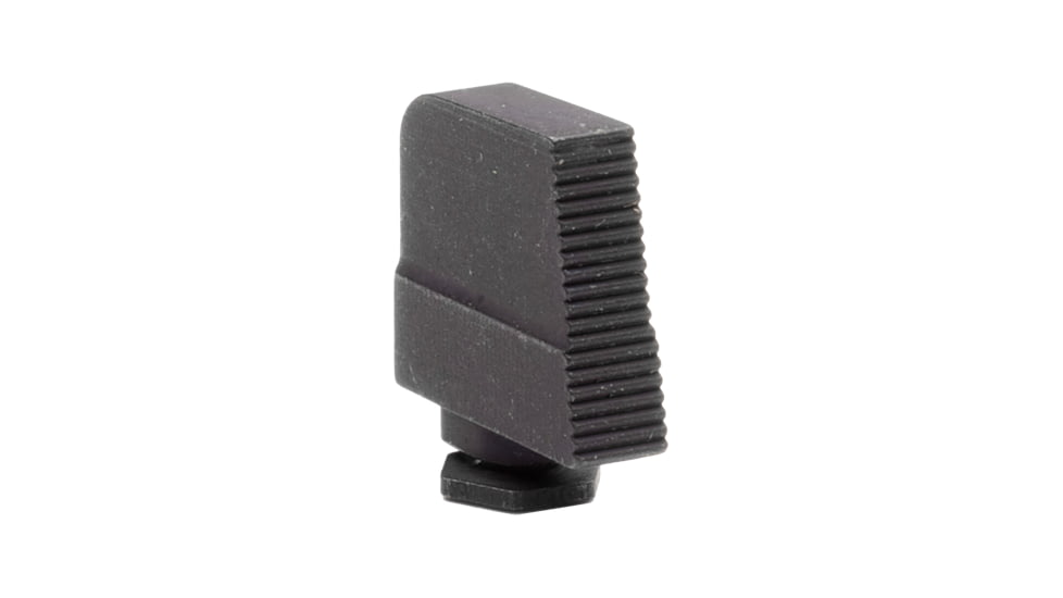 AmeriGlo Front Only-Serrated Black .385 H .115 W FRONT Sight, GCF-385-115