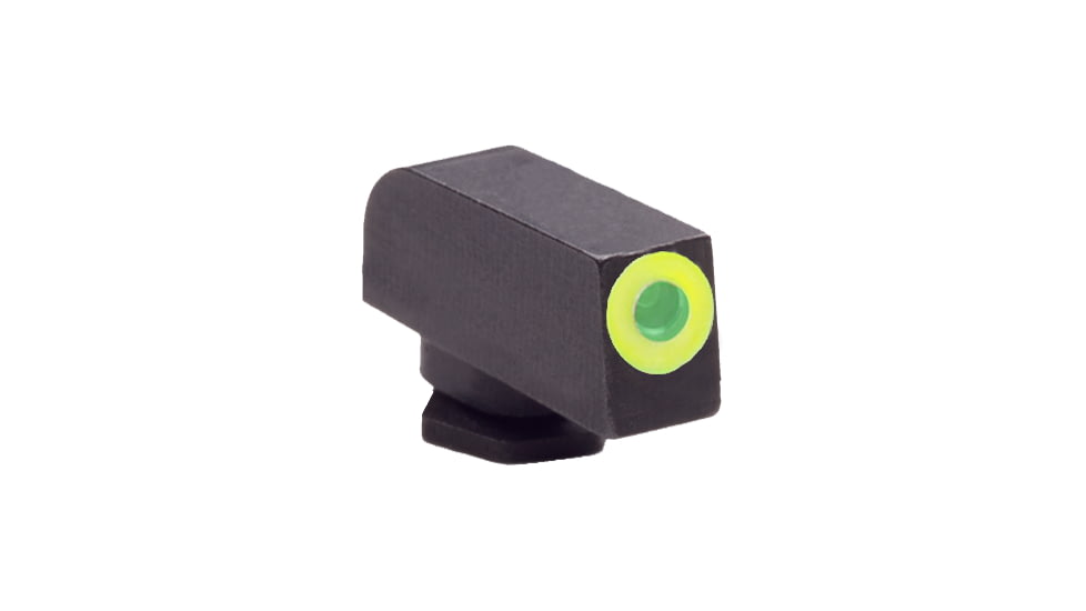 AmeriGlo Glock Pro-Glo Tritium Front Pistol Sights, Front Only, GreenTritium Lamp, LumiGreen Outline FRONT, FRONT .180 H .140 W, GL-212-180-GR-C