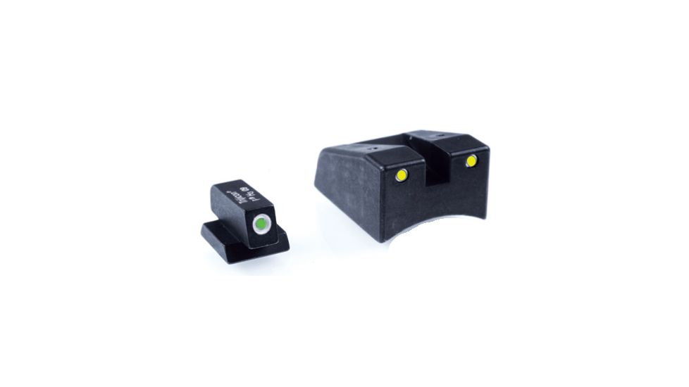 Ameriglo Mossberg 3 Dot Tritium Night Sight Set - Green Front / Green Rear MB-590