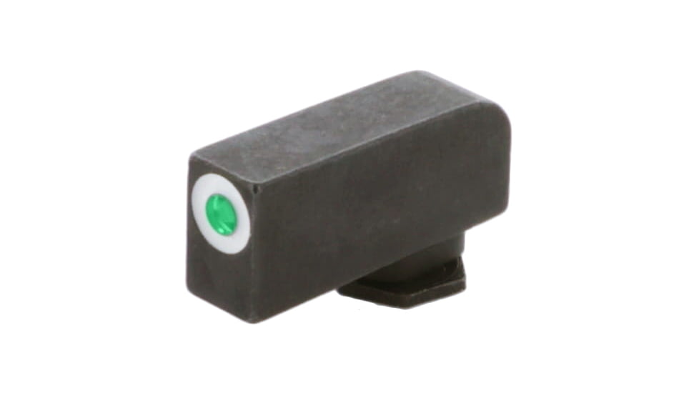 Ameriglo Night Sight, FRONT Only - Green w/ White Outline - For Glocks, .220 Height GL-112-220