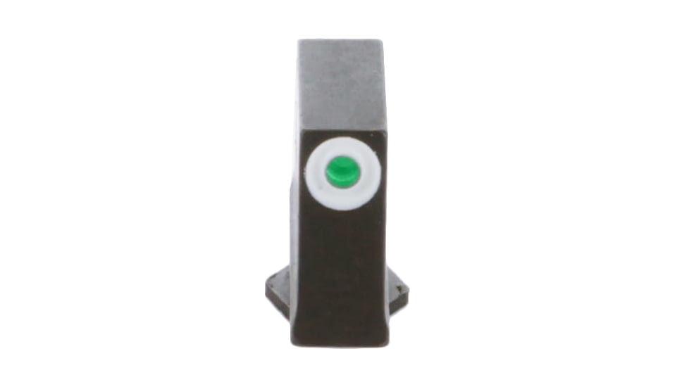 Ameriglo Night Sight, FRONT Only - Green w/ White Outline - For Glocks, .315 Height GL-112-315