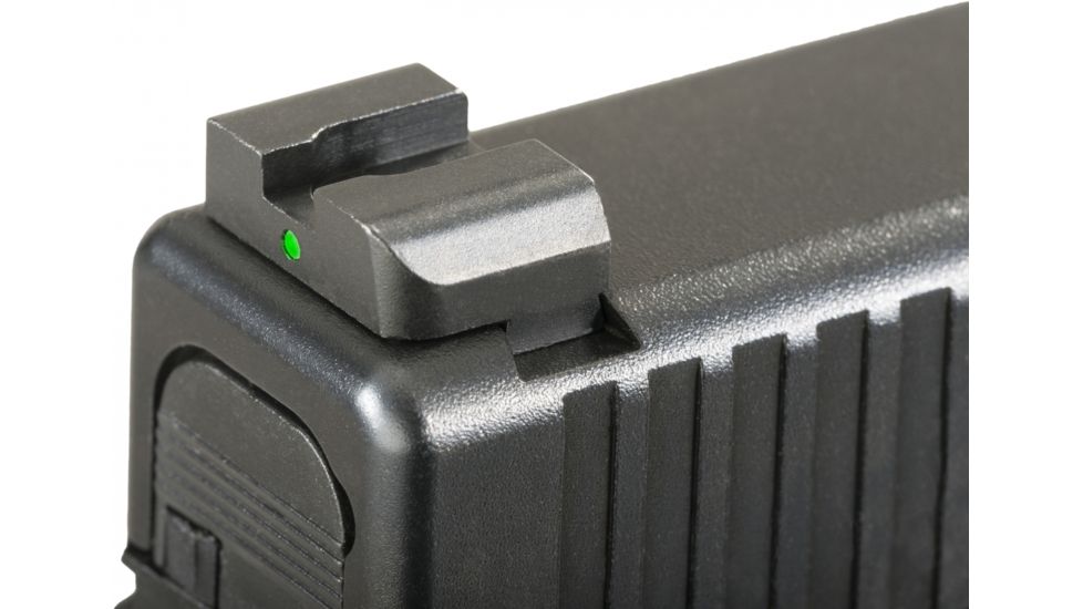 Ameriglo Night Sights - Classic Style - Green REAR Only - .272 inch Height, Fits Glocks 20,21,29,30,31,32,36 GL-119R