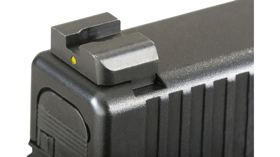Ameriglo Night Sights - Classic Style - Yellow REAR Only - .272 inch Height, Fits Glocks 20,21,29,30,31,32,36 GL-121R