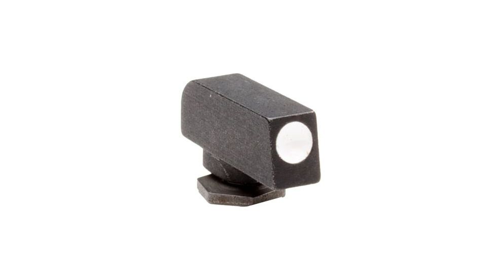 Ameriglo Painted Dot Night Sights - FRONT Sight Only - White WhiteDot, For All For Glock Models GW-116