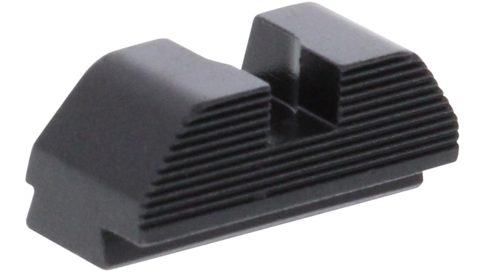 AmeriGlo Rear Only-Serrated Black .335 H .155 Notch REAR Sight, GL-419