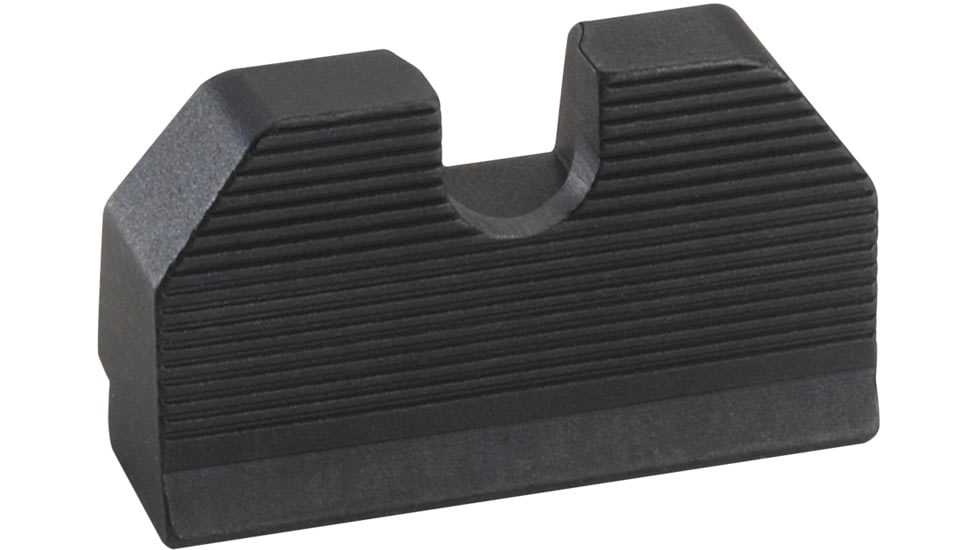 AmeriGlo Rear Only-Serrated Black .451 H .160 Notch REAR Sight, GL-420-451