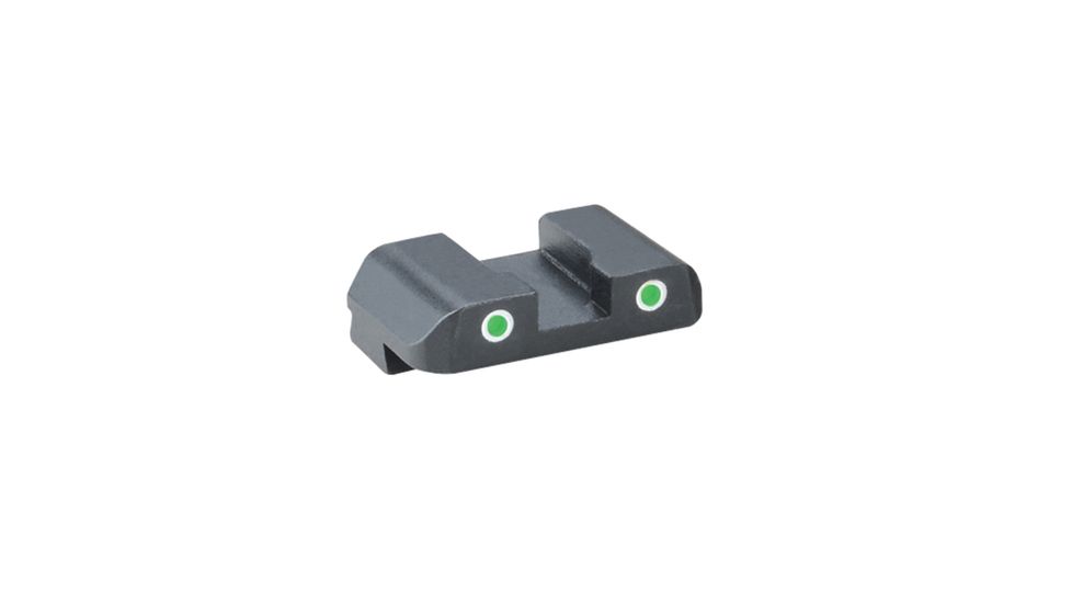 Ameriglo Rear Tritium Night Sights Glock 43 Green Tritium With White Outlines