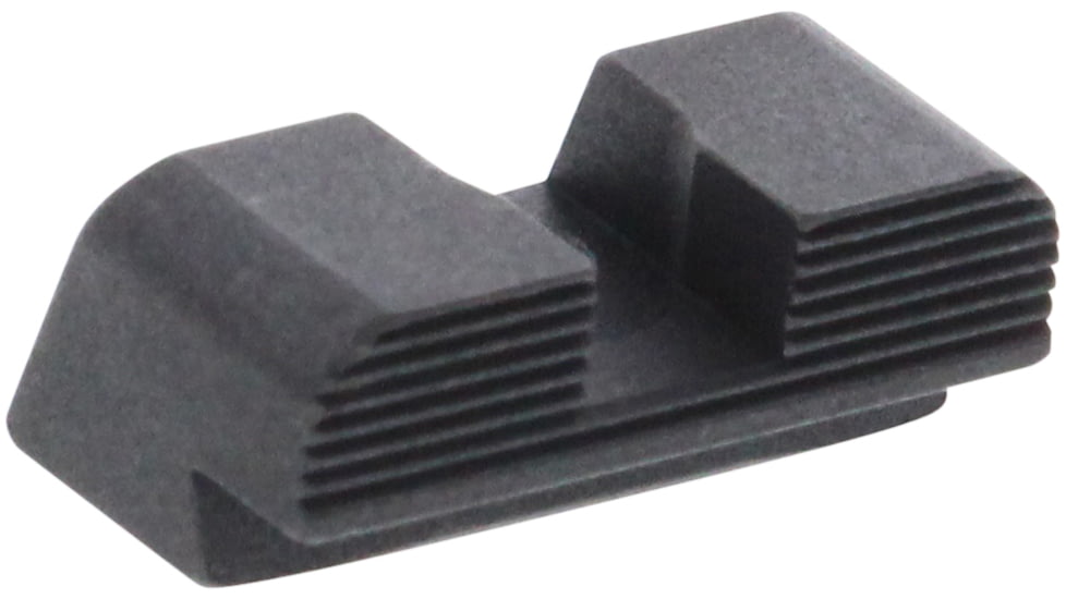 AmeriGlo SIG &amp; XD Steel Rear Pistol Sights, Rear Only, Serrated Black .250 H .165 Notch REAR Sight #8, SG-418