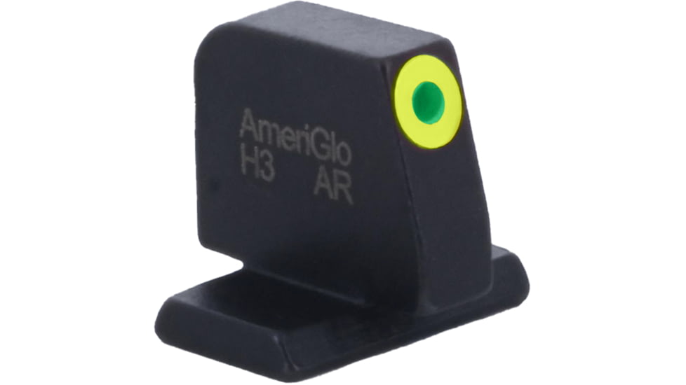 AmeriGlo Smith &amp; Wesson Pistol Front Sight, Green Tritium LumiGreen Outline FRONT .378in H .125in W, Smith &amp; Wesson, SW-212-378-G