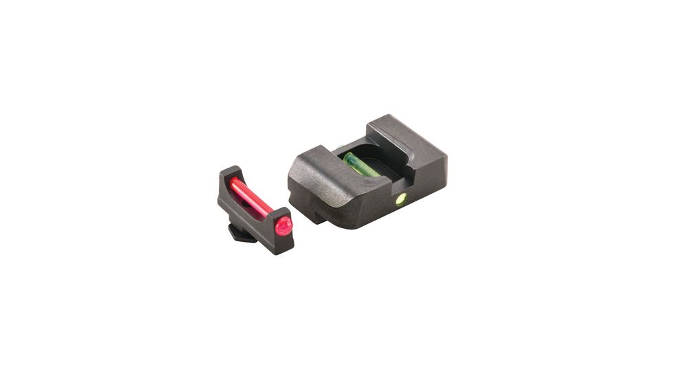 Ameriglo Target Competition Set For Glock 17-39 Red Fiber Front Green Fiber Rear