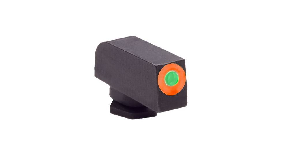 AmeriGlo Tritium Front All For Glock Models, Pro Glo Front Sight, Lime Green Circle Outline