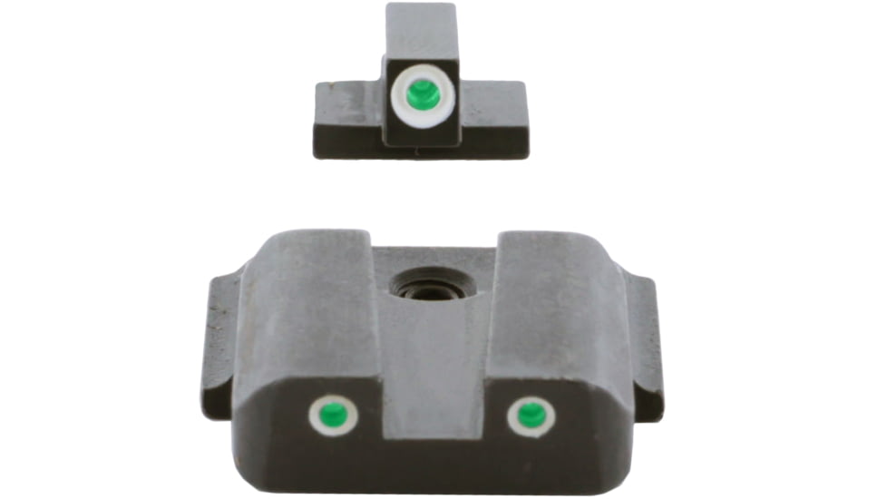 AmeriGlo Tritium Front and Rear Sights MP Shield 3 Dot night Sight set GRN,GRN SW-145