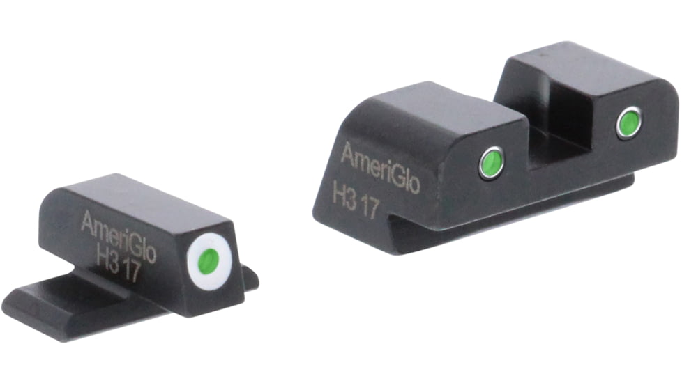 AmeriGlo Tritium Night Sight, Springfield XD, XD-M, Green Front, Green Rear, XD-191