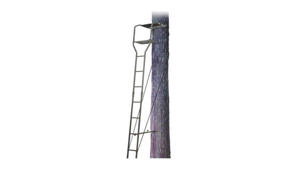 Ameristep 15 ft. Warrior 1-Man Ladderstand - 300 lb. Limit, 8300A