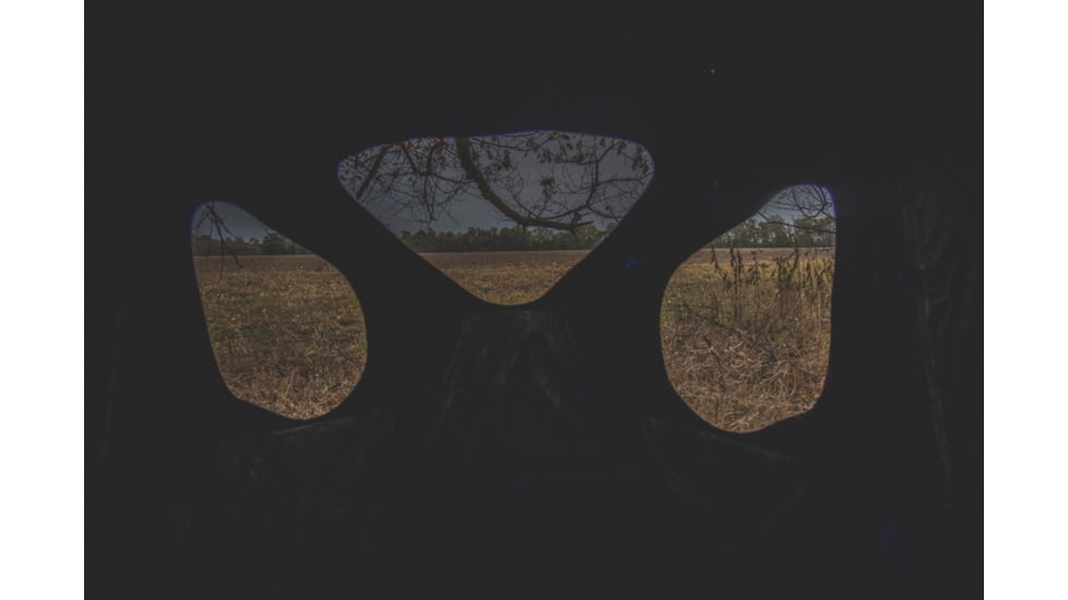 Ameristep Silent Brickhouse Wide Bottom Fire Retardant Hunting Blind