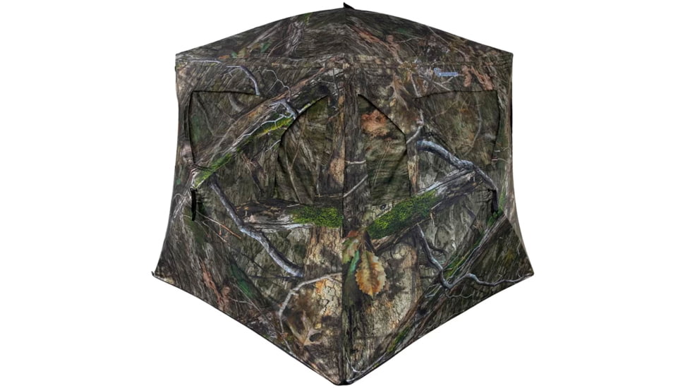 Ameristep Brickhouse Hunting Blind, Wide Bottom Extreme, 75x75x66in, Mossy Oak DNA, 1408915