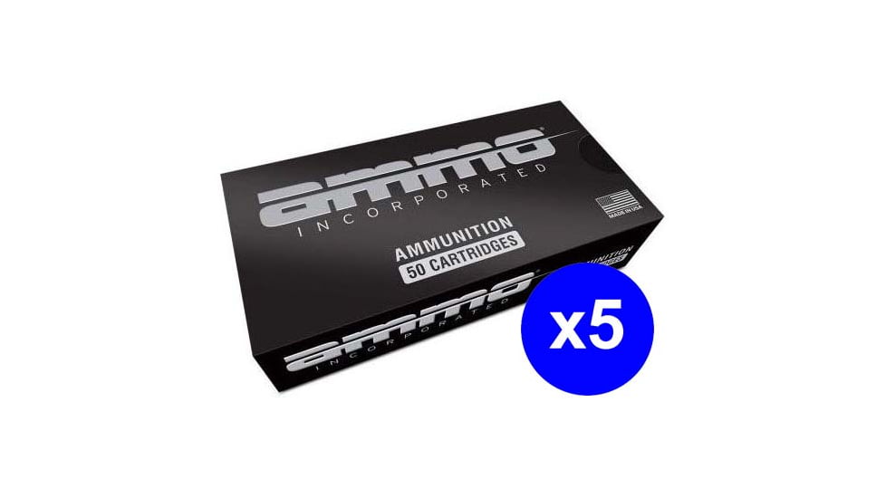 Ammo, Inc. .380 Auto 100 Grain Total Metal Case Brass Cased Centerfire Pistol Ammo, 1250 Rounds
