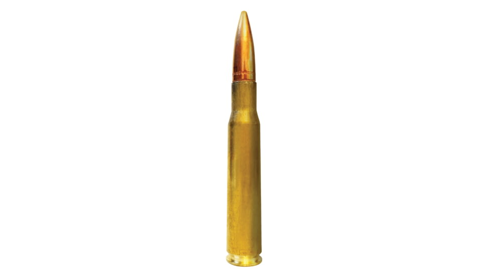 Ammo, Inc. High Accuracy .50 BMG 640 grain Full Metal Jacket Brass Cased Centerfire Rifle Ammo, 10 Rounds, 50BMG640HA-A10
