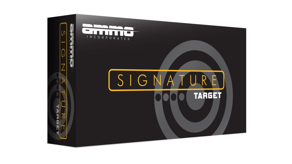 Ammo, Inc. Signature 357 SIG 124 Grain TMC Brass Cased Pistol Ammo, 50 Round, 357S124TMC-A50