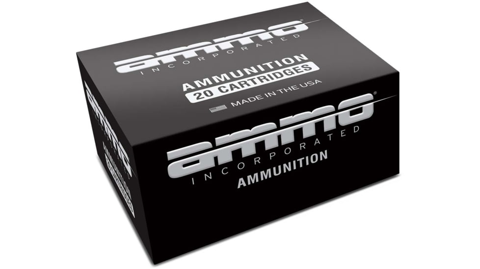 Ammo, Inc. Black Label .40 S&amp;W 180 grain Hollow Point Brass Cased Centerfire Pistol Ammo, 20 Rounds, 40180HP-BL20